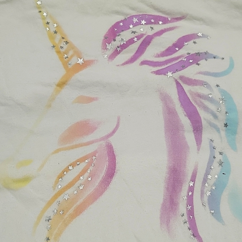 Girls unicorn t shirt